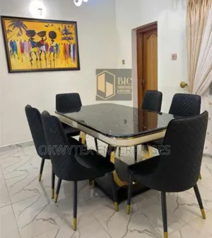 Executive High Quality by 6 Seaters Dinning Set