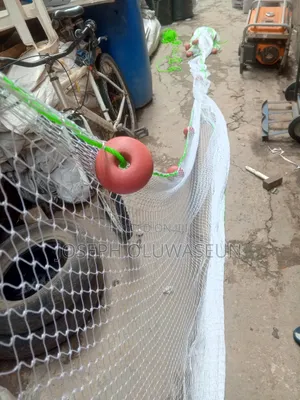 Dragging Net for Harvesting Fish Inside Pond,