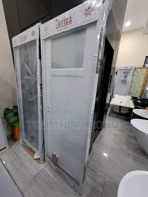 White Door Bathroom and Toilet Door