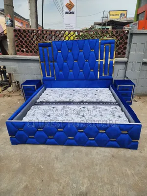 Luxury Family Size Padded Bed.