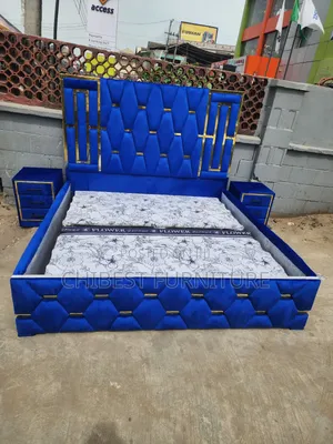 Standard 6by6 Luxury Bed Frame With Side Drawers