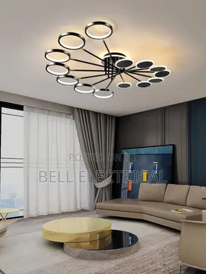 Black Design Remote Control Light