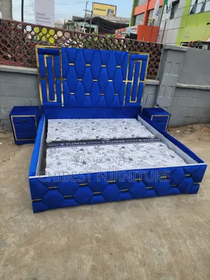 Exclusive 6by6 Bed With Side Drawers.