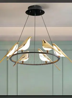 Magpie Bird Chandelier Animal Hanging