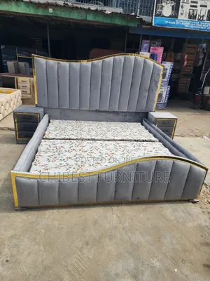 Standard 6by6 Bed Stand With Drawers.
