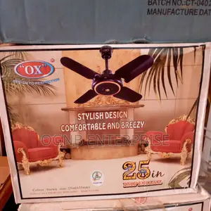 Ox 25 Inches 4 Blade Ceiling Fan