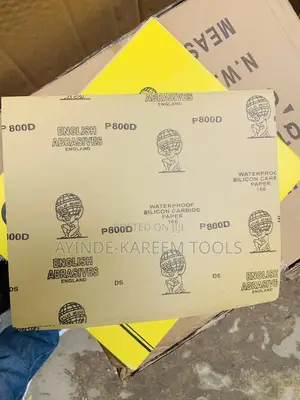Waterproof Silicon Carbide Paper P800d