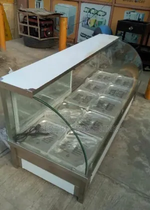 Food Warmer 10bowl Curved Glass