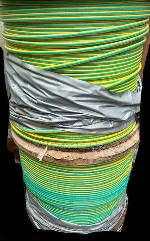 120mm Single Core Green and Yellow Cable