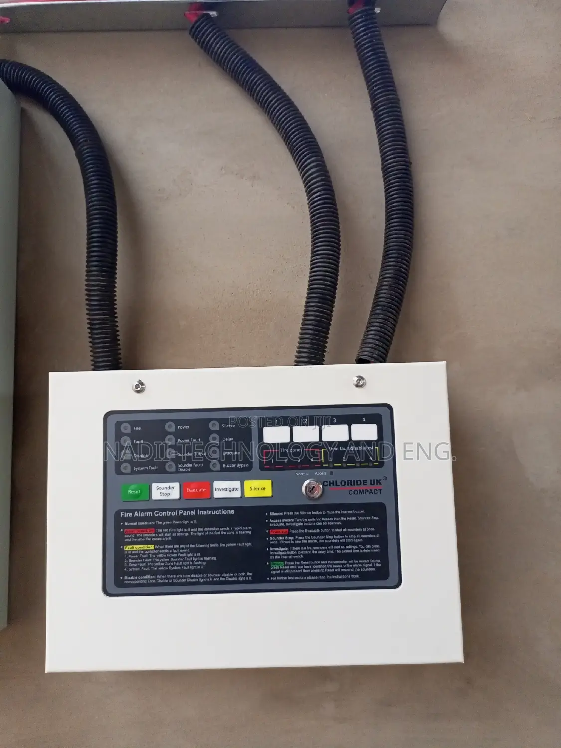 Fire Alarm Panel Installation