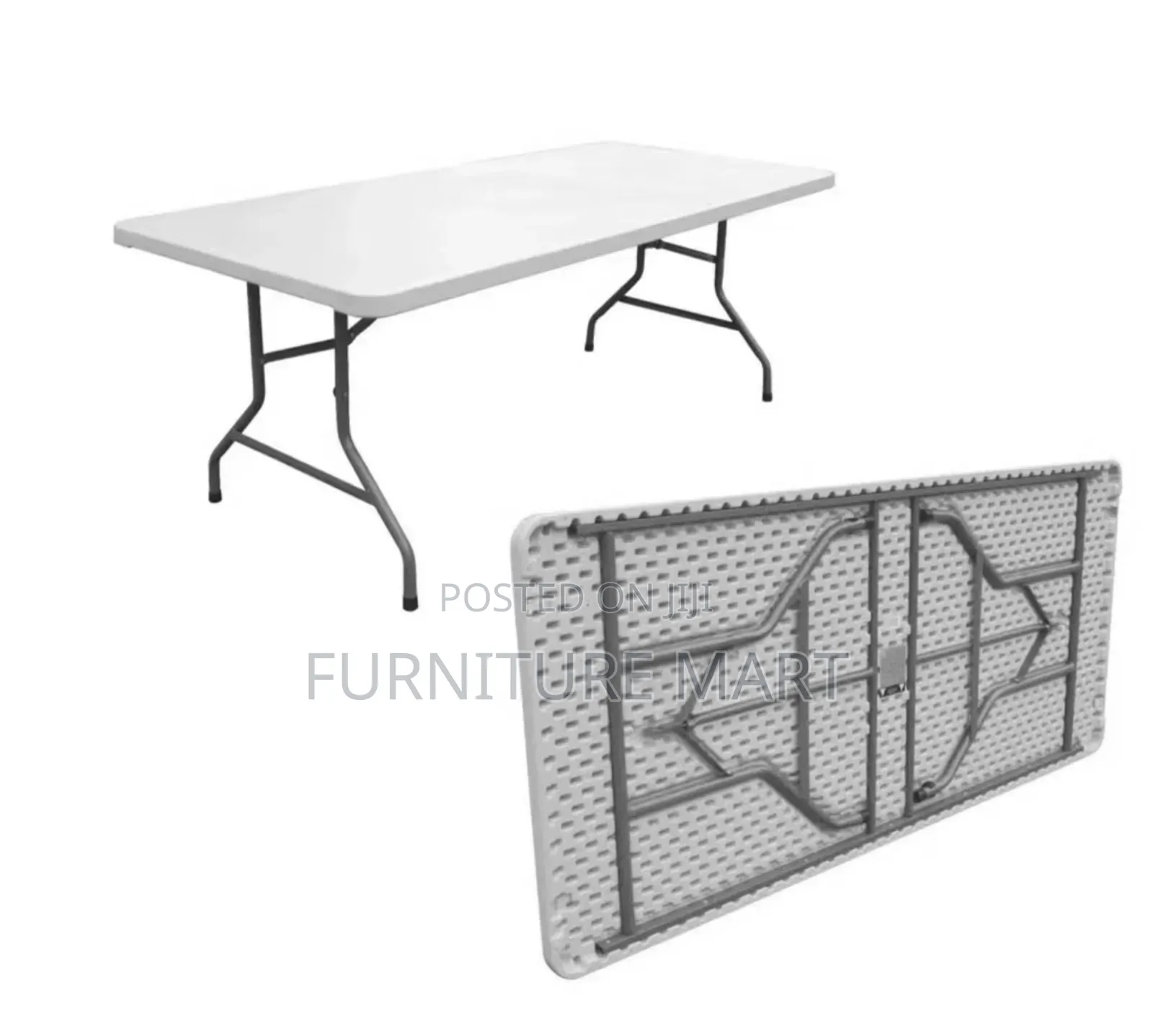 6ft Event Hall Foldable Plastic Table