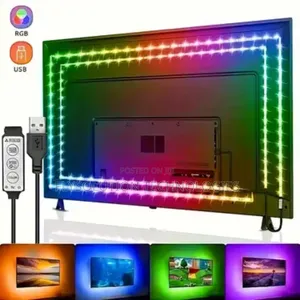 RGB 5v Strip Light Remote Control Led Tape Backlight - 3m