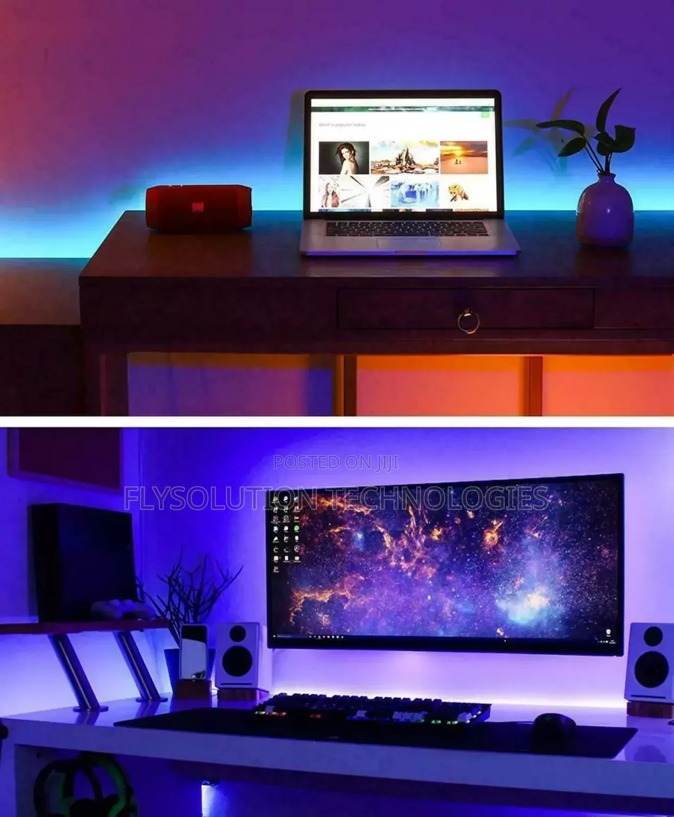 RGB 5v Strip Light Remote Control Led Tape Backlight - 3m