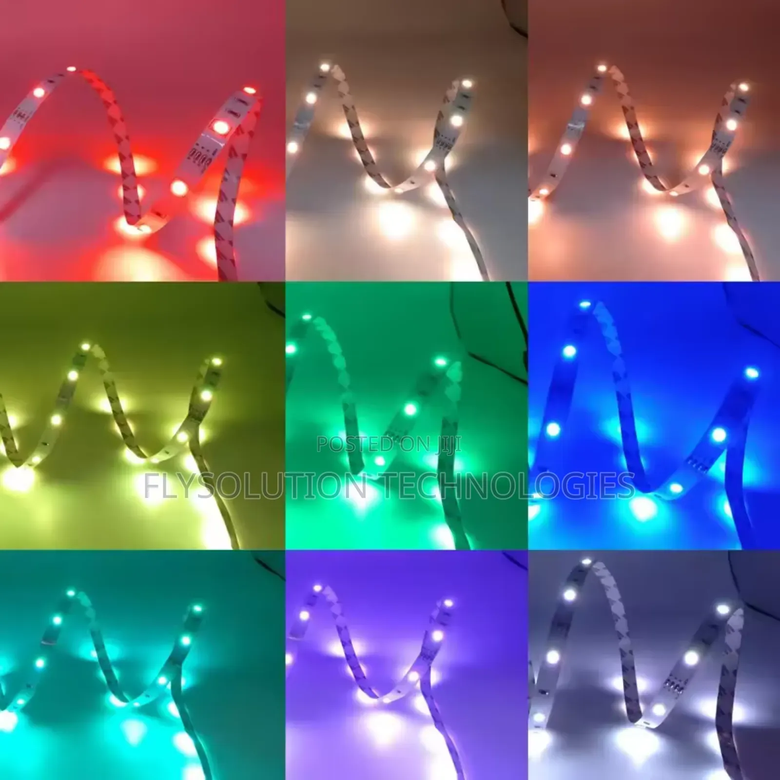 RGB 5v Strip Light Remote Control Led Tape Backlight - 3m