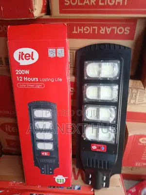 Itel 200wtt Solar Street Light