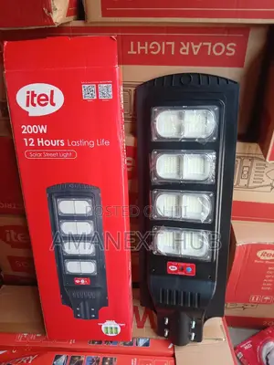 Quality Itel Solar Street Light