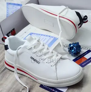 White Laced Shoes