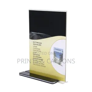 Acrylic Sign Holder. ##