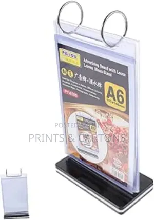 A6 Menu Holder. #45