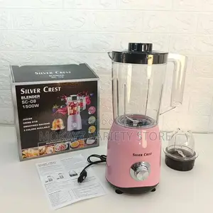1500watt Silver Crest Double Cup Blender (Full Copper Engine)