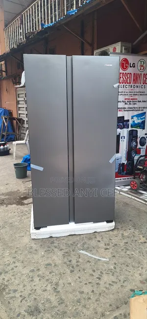 New Hisense 436l Side by Side Fridge (55wi) Super Cooling