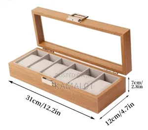 Watch Box Jewellery Storage Box Glass