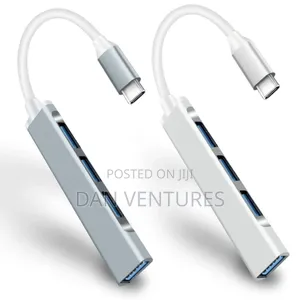 Type C to 4 Ports Usb 3.0 Hub Adapter for Macbook