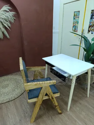 Chair And Table (With Drawers) Combo