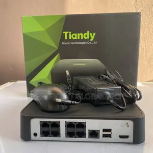 Tiandy 8ch Audio Nvr (With Poe)