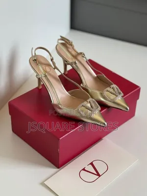 Valentino Gold Sandals for Boss Ladies