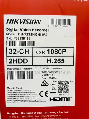 Hikvision
32-channel Turbo Hd Dvr 7200 Series Ds-7232hghi-m2
