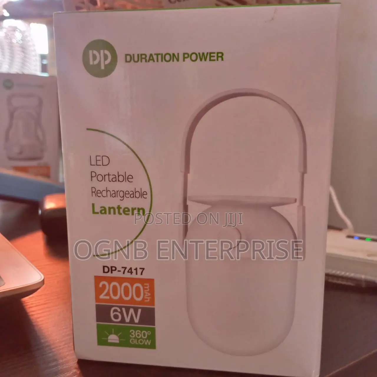 Dp Led Portable Rechargeable Lantern 7417