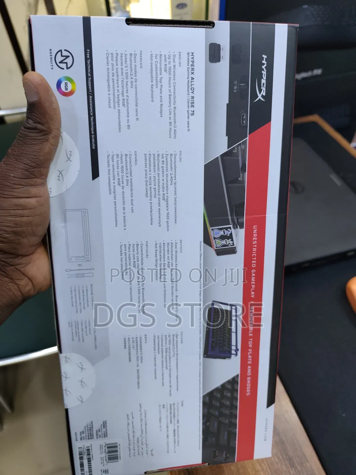 Hyperx Alloy Rise 75 Wireless Keyboard
