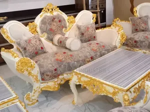 Turkey Royal Chair With Table and Stool