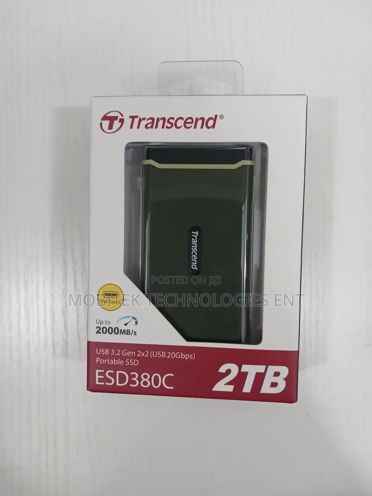 2tb Transcend External SSD Solid Drive /Sandisk/Samsung