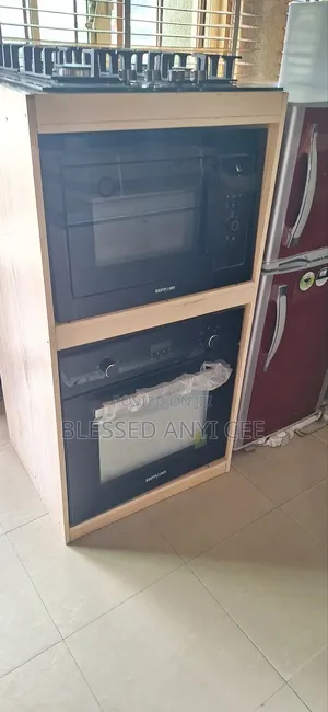 Restpoint 4 Burners Gas Microwave 25l With Oven 60cm Cabinet