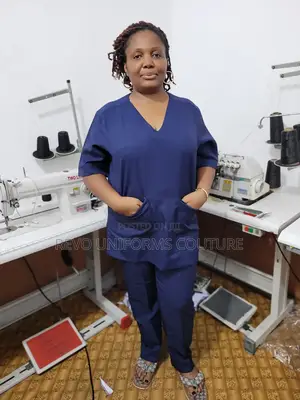 Navy Blue Domestic Workers Uniform
