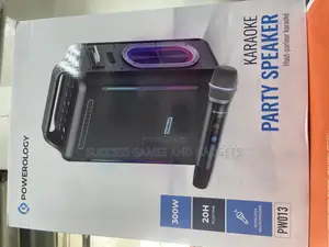 Powerology Karaoke Party Speaker