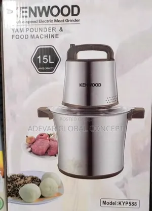15 Litres Kenwood Yam Pounder and Food Processor Machine