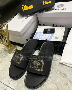 Luxury Versace Mens Slipper