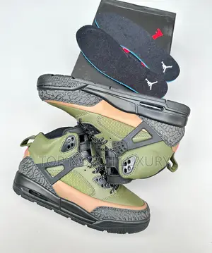 Original Air Jordan Spizike Winterized Olive Green’* Unisex