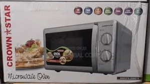 20 Litres Crown Star Microwave Oven With Gill - 700 Watts
