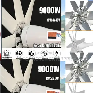 Smart Choice for Clean Energy: 9000w Horizontal Wind Turbine