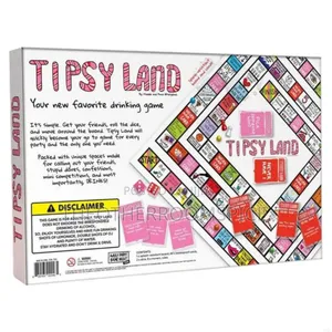 Tipsy Land Adult Party Drinking Board Game
