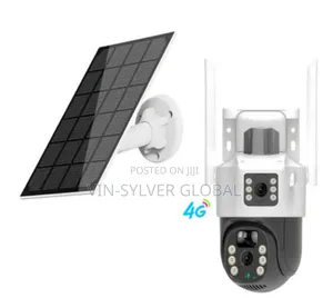 Standard Solar Powered CCTV Camera 4g Simcard
