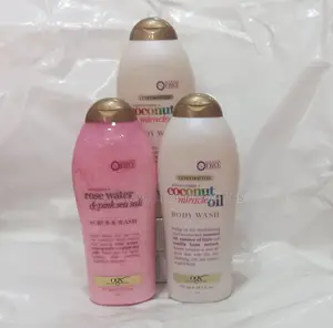 Ogx Rose Water Pink Sea Salt Scrub Wash