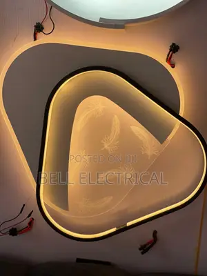 Simple Triangle Round Aisle Lamp Ceiling Led Lamp
