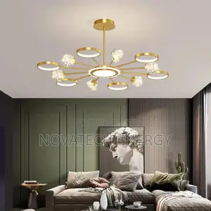 12 Hands Glamorous Chandelier Light