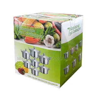 Primewares 7 PCS Aluminium Pots