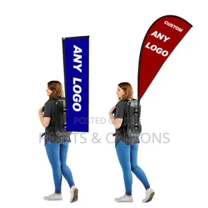 Flying Banners Back Pack. #0